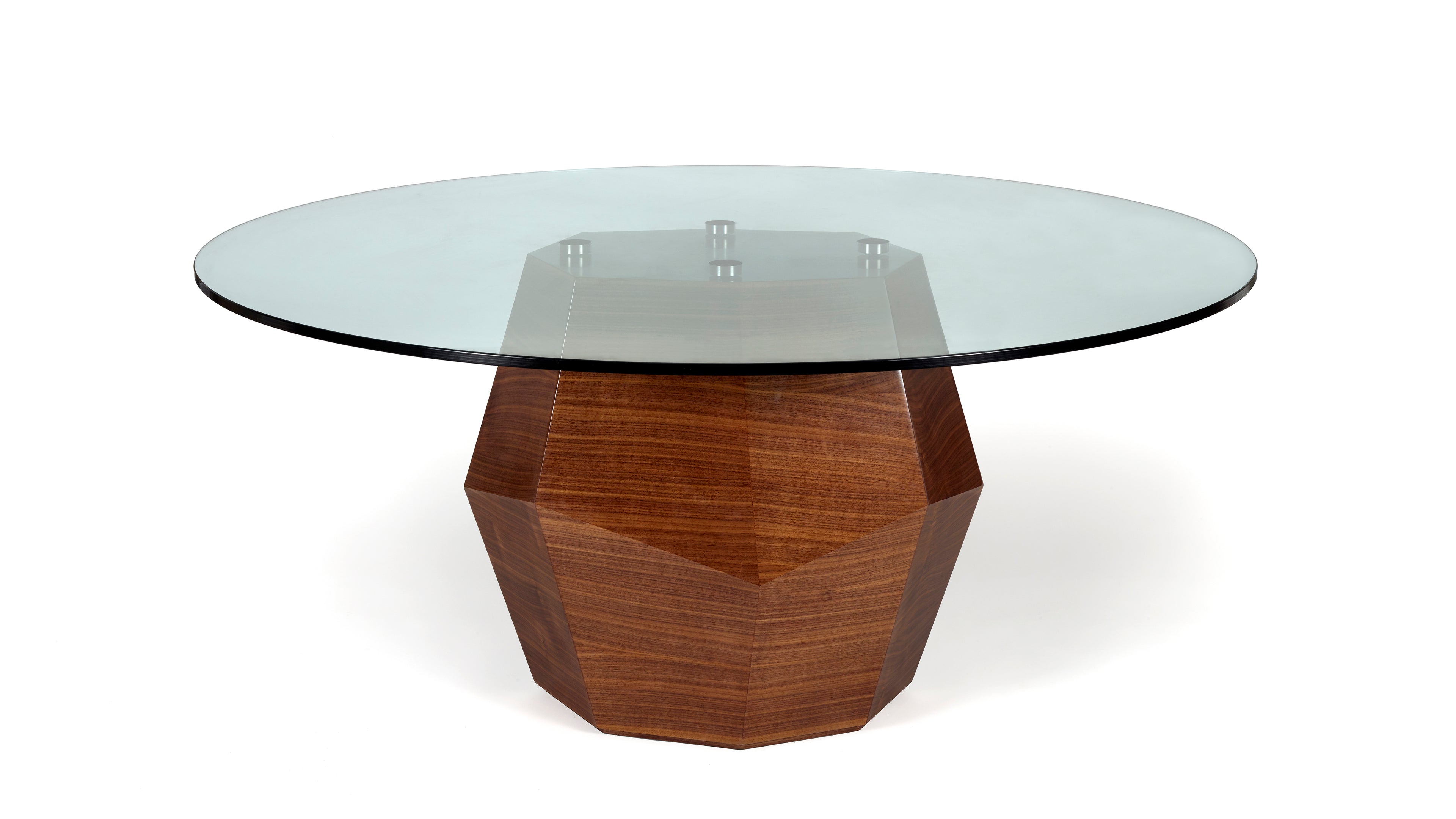 Sculptural Geometric Dining Table